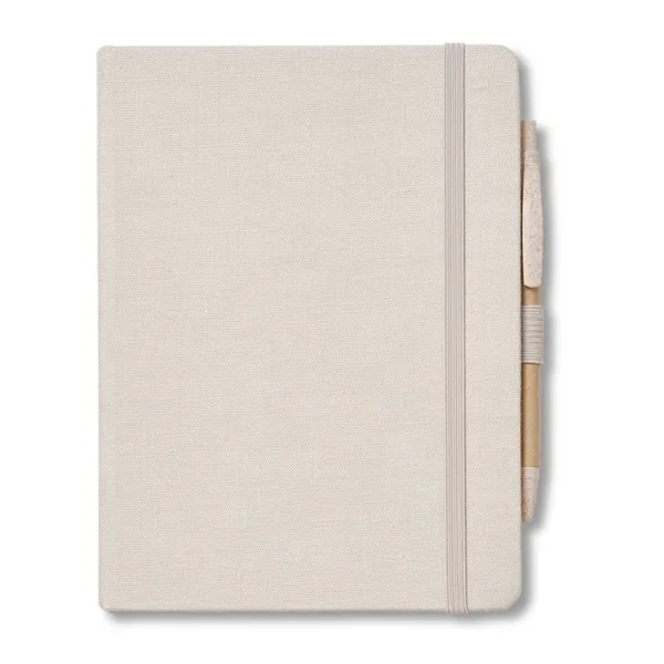 econscious Hemp Journal Notebook & Pen 6" X 8.0125" - econscious Hemp Journal Notebook & Pen 6" X 8.0125" - Image 3 of 3