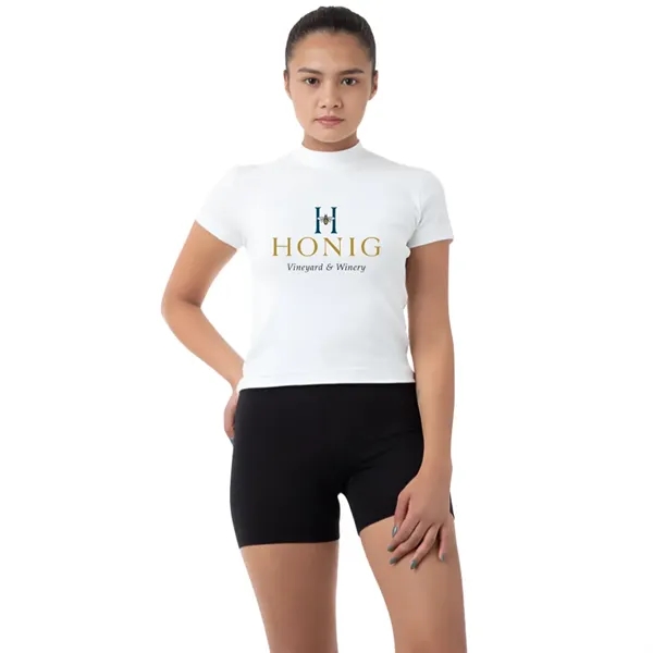 Baby Rib Mockneck Tee - Baby Rib Mockneck Tee - Image 0 of 4