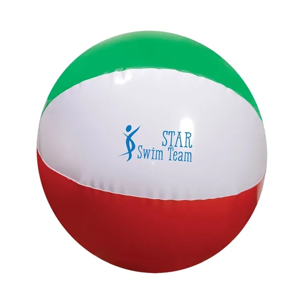 6" Multicolored Beach Ball - 6" Multicolored Beach Ball - Image 0 of 2