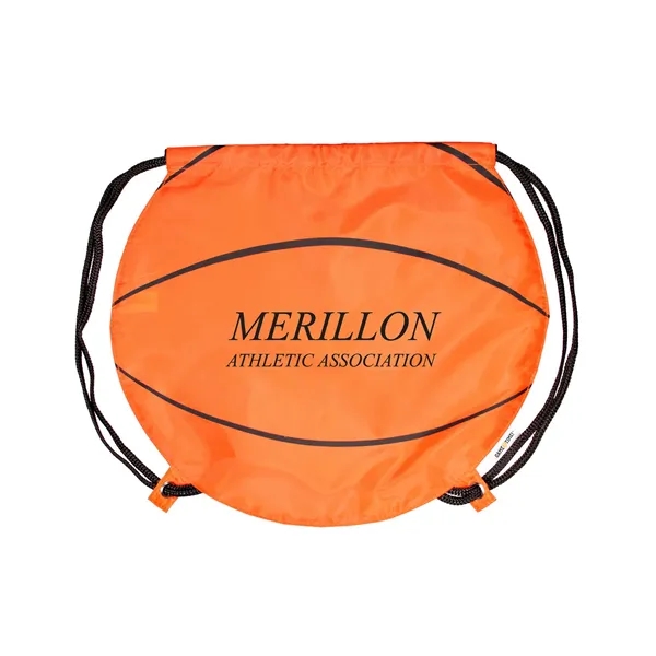 Game Time! Basketball Drawstring Bag - Game Time! Basketball Drawstring Bag - Image 0 of 1
