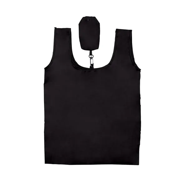 Polyester Folding Grocery Tote Bag - Polyester Folding Grocery Tote Bag - Image 3 of 5