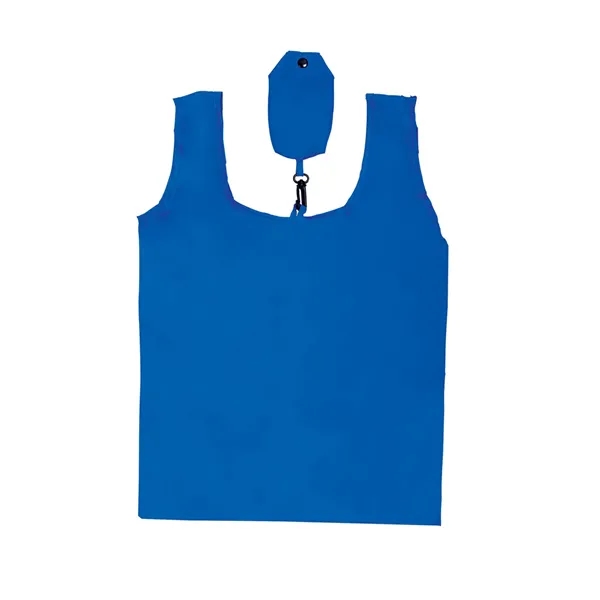Polyester Folding Grocery Tote Bag - Polyester Folding Grocery Tote Bag - Image 5 of 5