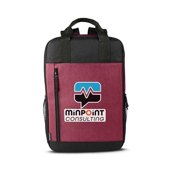 Austin Nylon Collection Laptop Backpack - Austin Nylon Collection Laptop Backpack - Image 6 of 7