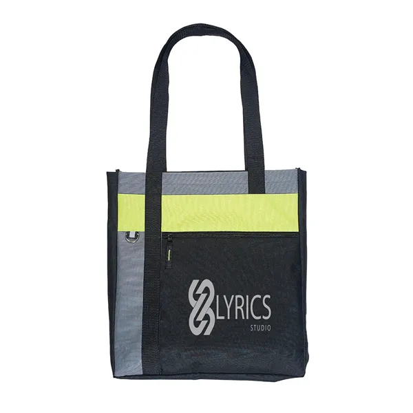Happy De Stijl Polyester Tote Bag - Happy De Stijl Polyester Tote Bag - Image 0 of 3