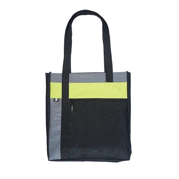 Happy De Stijl Polyester Tote Bag - Happy De Stijl Polyester Tote Bag - Image 1 of 3