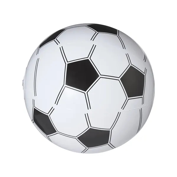 16" Soccer Beach Ball - 16" Soccer Beach Ball - Image 2 of 3
