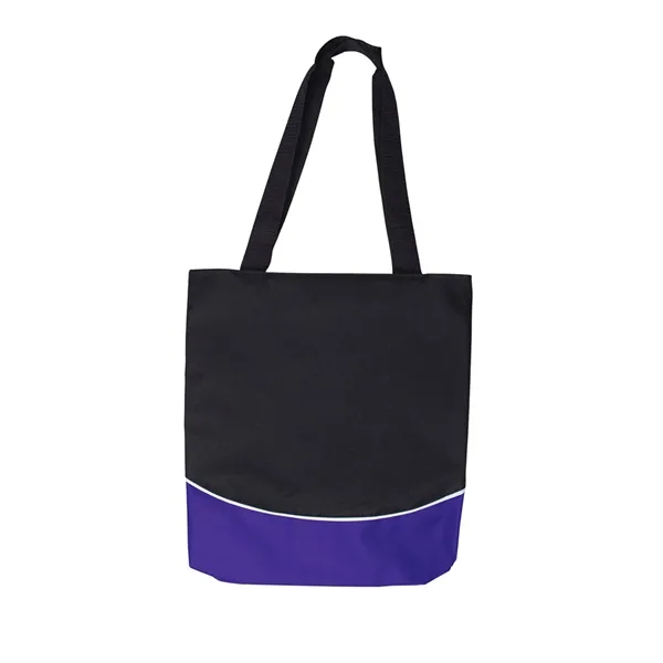 Color Curve Accent Panel Tote - Color Curve Accent Panel Tote - Image 1 of 1