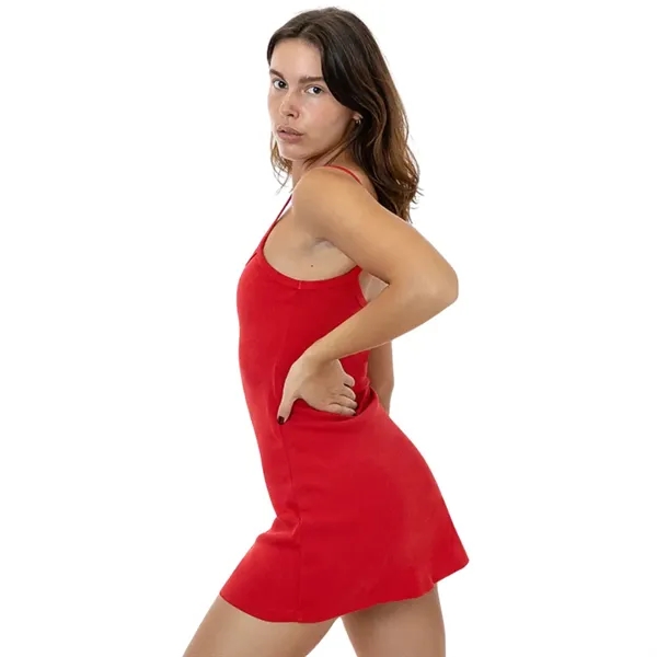 Heavy Rib Spaghetti Mini Dress - Heavy Rib Spaghetti Mini Dress - Image 5 of 6