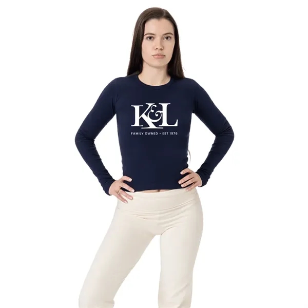 Baby Rib Long Sleeve Crewneck - Baby Rib Long Sleeve Crewneck - Image 0 of 8