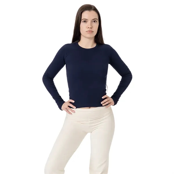 Baby Rib Long Sleeve Crewneck - Baby Rib Long Sleeve Crewneck - Image 1 of 8