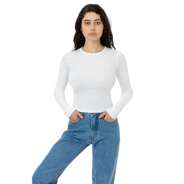 Baby Rib Long Sleeve Crewneck - Baby Rib Long Sleeve Crewneck - Image 2 of 8