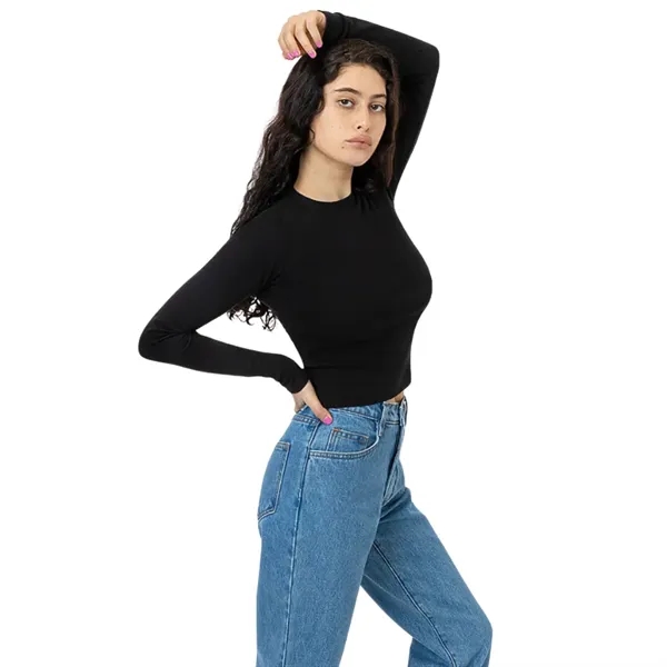 Baby Rib Long Sleeve Crewneck - Baby Rib Long Sleeve Crewneck - Image 3 of 8