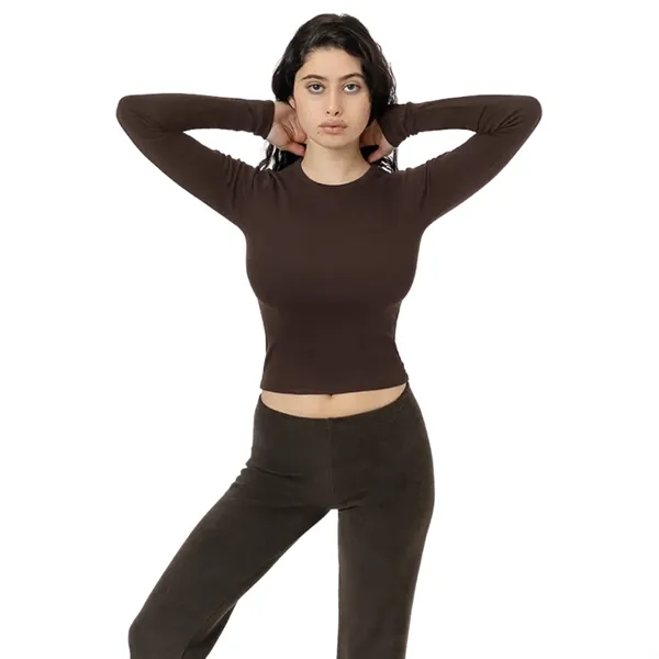 Baby Rib Long Sleeve Crewneck - Baby Rib Long Sleeve Crewneck - Image 4 of 8