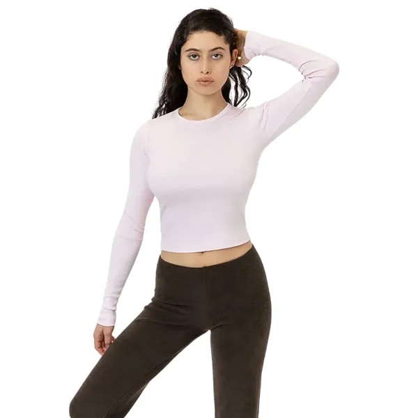 Baby Rib Long Sleeve Crewneck - Baby Rib Long Sleeve Crewneck - Image 8 of 8