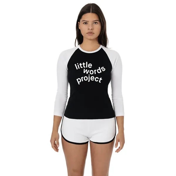 Baby Rib Long Sleeve Raglan - Baby Rib Long Sleeve Raglan - Image 0 of 13