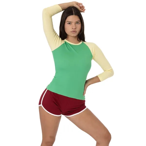 Baby Rib Long Sleeve Raglan - Baby Rib Long Sleeve Raglan - Image 4 of 13