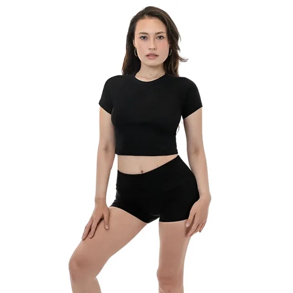 Baby Rib Short Sleeve Raglan - Baby Rib Short Sleeve Raglan - Image 3 of 13