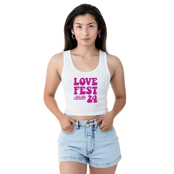 Baby Rib Crop Tank - Baby Rib Crop Tank - Image 0 of 3