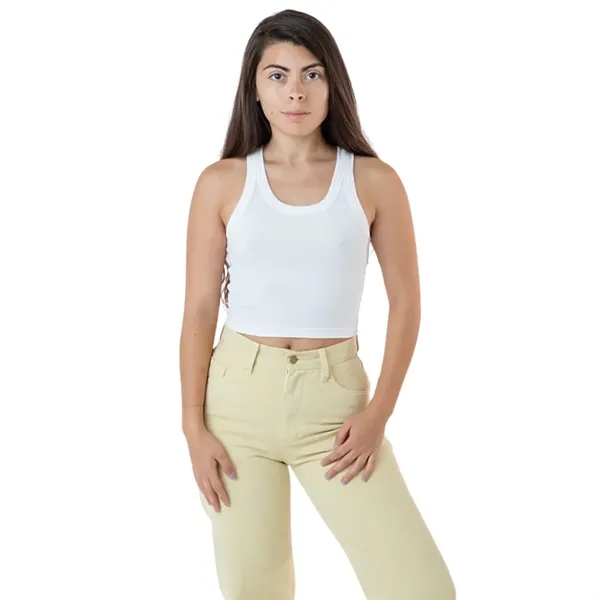 Sporty Baby Rib Crop Tank - Sporty Baby Rib Crop Tank - Image 7 of 7