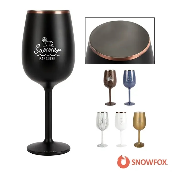 Snowfox® 12 oz. Insulated Stemmed Wine Glass - Snowfox® 12 oz. Insulated Stemmed Wine Glass - Image 0 of 40