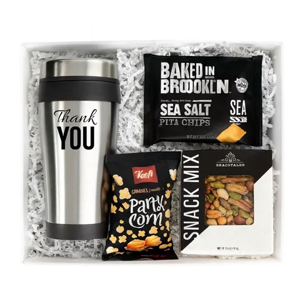 Thank You Snack & Tumbler Gift Box - Thank You Snack & Tumbler Gift Box - Image 0 of 0