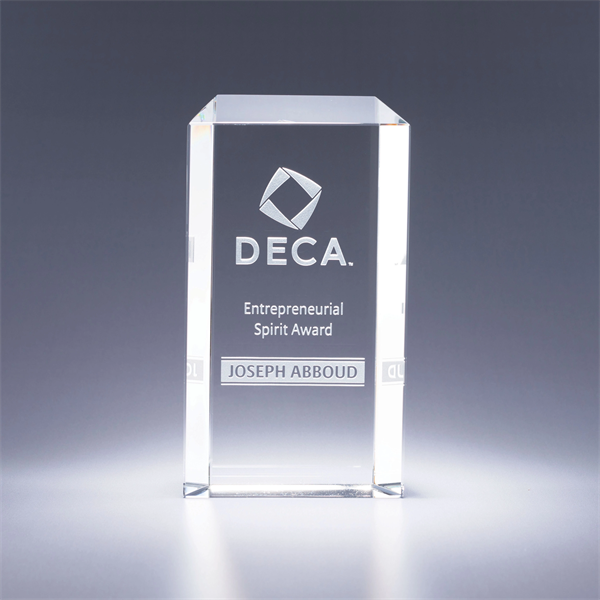 Entrepreneur Crystal Award - Entrepreneur Crystal Award - Image 0 of 1