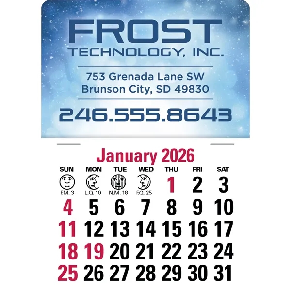 Triumph® Calendars Press-N-Stick Full-Color Header Standa... - Triumph® Calendars Press-N-Stick Full-Color Header Standa... - Image 4 of 7