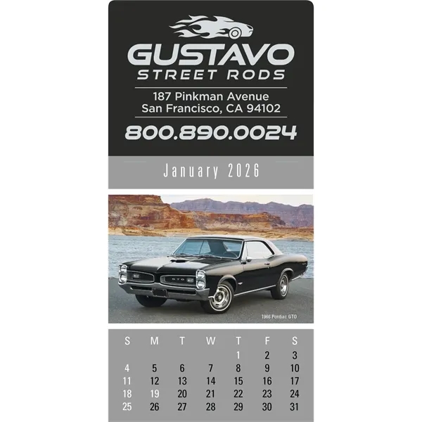 Triumph® Calendars Press-N-Stick Cruisin' Cars Calendar - Triumph® Calendars Press-N-Stick Cruisin' Cars Calendar - Image 4 of 20