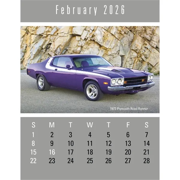 Triumph® Calendars Press-N-Stick Cruisin' Cars Calendar - Triumph® Calendars Press-N-Stick Cruisin' Cars Calendar - Image 10 of 20