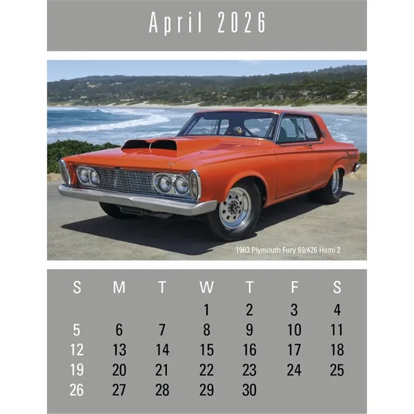 Triumph® Calendars Press-N-Stick Cruisin' Cars Calendar - Triumph® Calendars Press-N-Stick Cruisin' Cars Calendar - Image 12 of 20