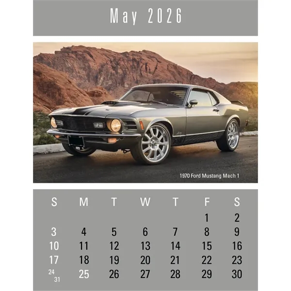 Triumph® Calendars Press-N-Stick Cruisin' Cars Calendar - Triumph® Calendars Press-N-Stick Cruisin' Cars Calendar - Image 13 of 20