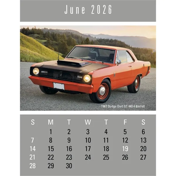 Triumph® Calendars Press-N-Stick Cruisin' Cars Calendar - Triumph® Calendars Press-N-Stick Cruisin' Cars Calendar - Image 14 of 20