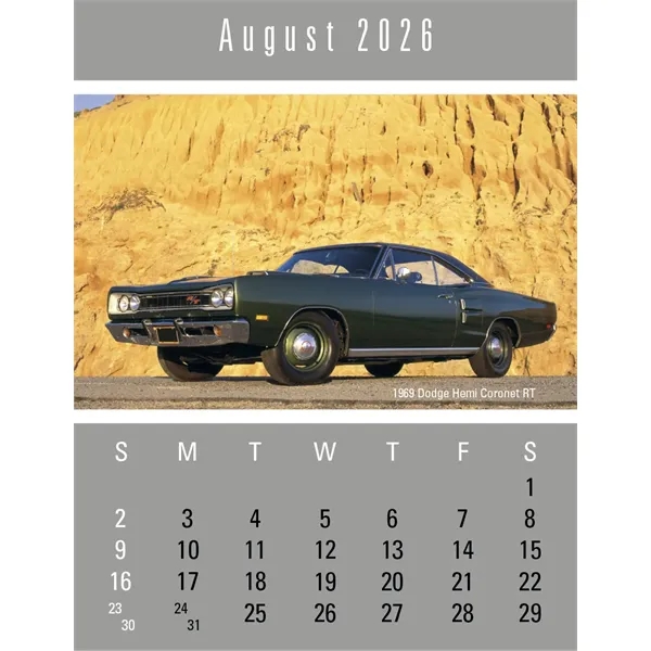 Triumph® Calendars Press-N-Stick Cruisin' Cars Calendar - Triumph® Calendars Press-N-Stick Cruisin' Cars Calendar - Image 16 of 20