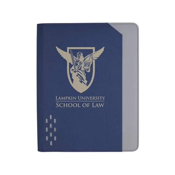 Souvenir® Armor Zippered Padfolio with Armor Pen - Souvenir® Armor Zippered Padfolio with Armor Pen - Image 0 of 1