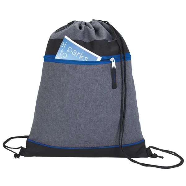 Good Value™ RPET Two-Tone Drawstring Backpack - Good Value™ RPET Two-Tone Drawstring Backpack - Image 10 of 15