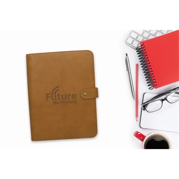 KAPSTON® Natisino Zippered Padfolio - KAPSTON® Natisino Zippered Padfolio - Image 8 of 8