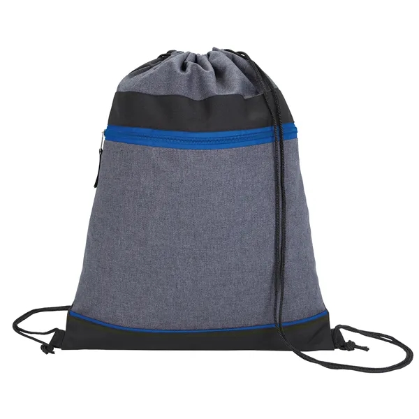 Good Value™ RPET Two-Tone Drawstring Backpack - Good Value™ RPET Two-Tone Drawstring Backpack - Image 9 of 15