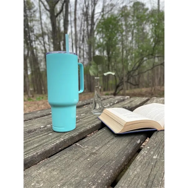 Koozie® Big Recycled Tumbler - 40 oz. - Koozie® Big Recycled Tumbler - 40 oz. - Image 15 of 15