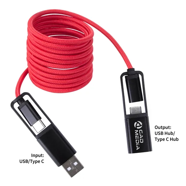 All-Over Braided Long Cable Extender - All-Over Braided Long Cable Extender - Image 24 of 27