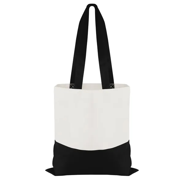 Good Value™ Cotton Colored Accent Flat Tote - Good Value™ Cotton Colored Accent Flat Tote - Image 12 of 17