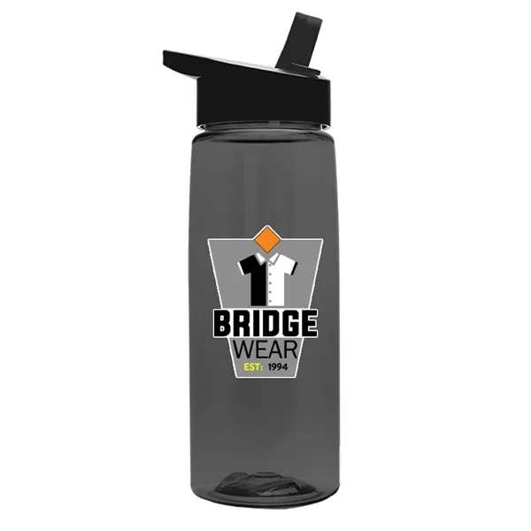 Garyline® Flair Tritan® Bottle with Flip-Straw Lid - 26 oz. - Garyline® Flair Tritan® Bottle with Flip-Straw Lid - 26 oz. - Image 77 of 78