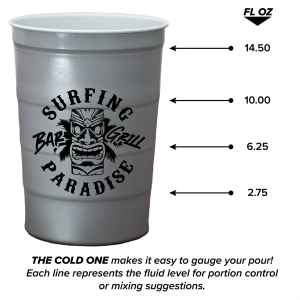 Garyline® The Cold One Steel Chill Party Cup - 16 oz. - Garyline® The Cold One Steel Chill Party Cup - 16 oz. - Image 16 of 24