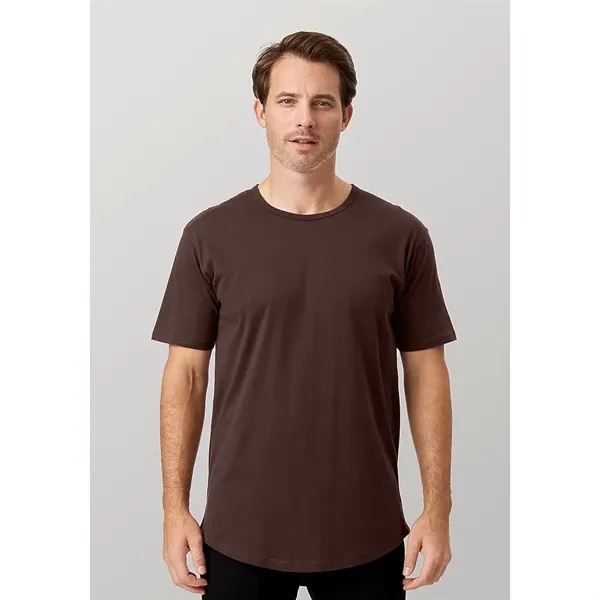 Cotton Heritage Unisex Drop Tail T-Shirt - Cotton Heritage Unisex Drop Tail T-Shirt - Image 4 of 11
