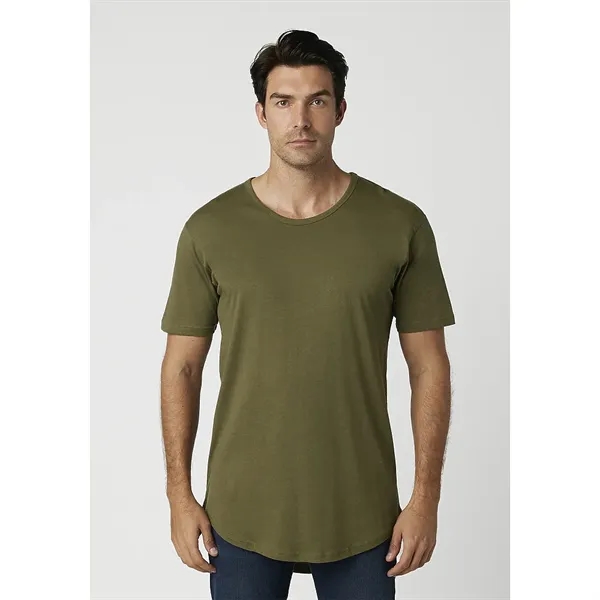 Cotton Heritage Unisex Drop Tail T-Shirt - Cotton Heritage Unisex Drop Tail T-Shirt - Image 6 of 11