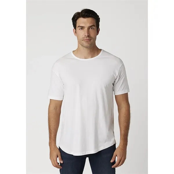 Cotton Heritage Unisex Drop Tail T-Shirt - Cotton Heritage Unisex Drop Tail T-Shirt - Image 10 of 11