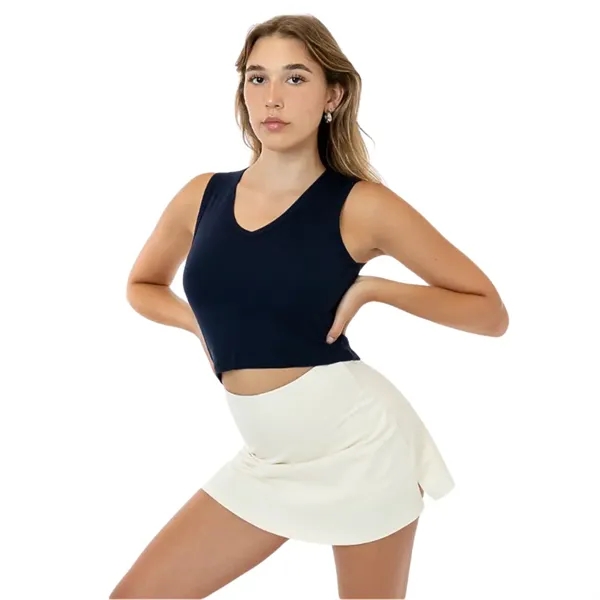 Baby Rib Sleeveless V-Neck Crop - Baby Rib Sleeveless V-Neck Crop - Image 2 of 7