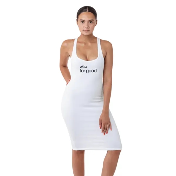 Heavy Cotton Spandex 2x1 Rib Racerback Dress - Heavy Cotton Spandex 2x1 Rib Racerback Dress - Image 0 of 3