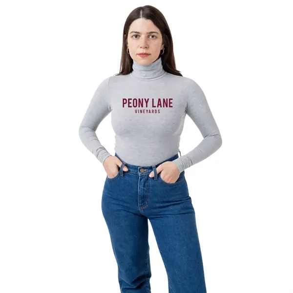 Cotton Spandex Turtleneck - Cotton Spandex Turtleneck - Image 0 of 12