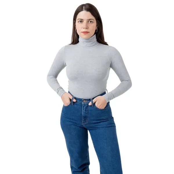 Cotton Spandex Turtleneck - Cotton Spandex Turtleneck - Image 1 of 12