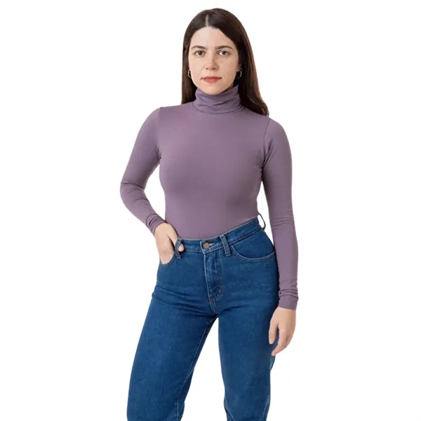 Cotton Spandex Turtleneck - Cotton Spandex Turtleneck - Image 6 of 12